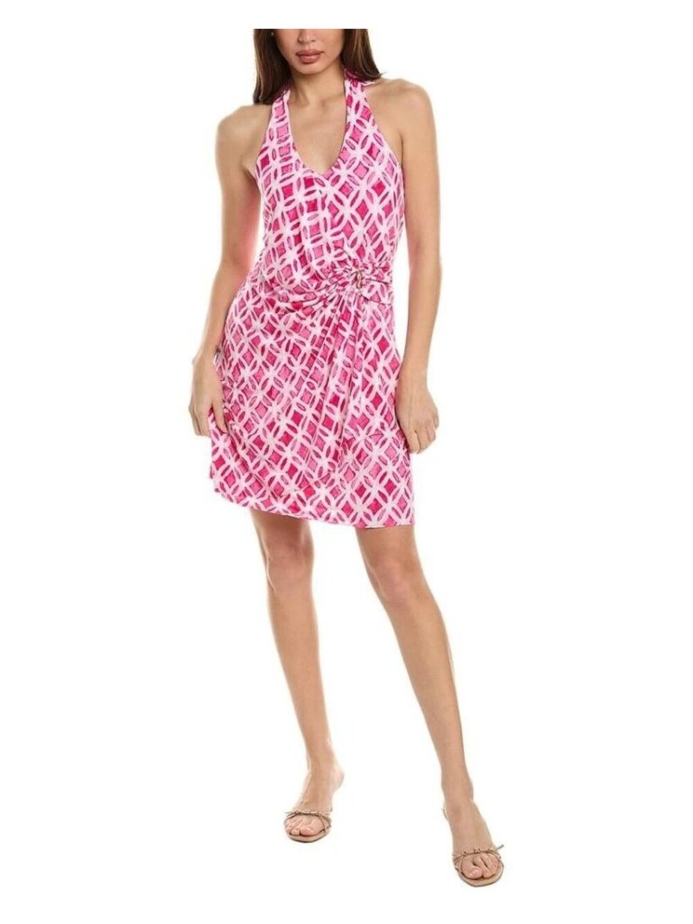 Tommy Bahama Women’s Clara Lovely Lattice Mini Dress Large